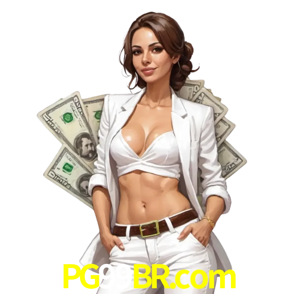 woman with money playing in pg99br bet casino